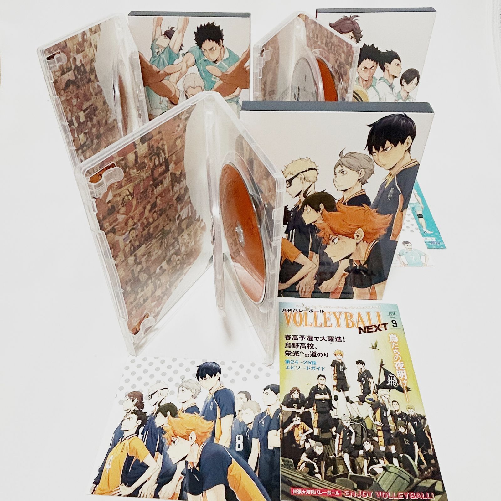全巻収納Box付き ハイキュー!!セカンドシーズン 初回全9巻セットDVD