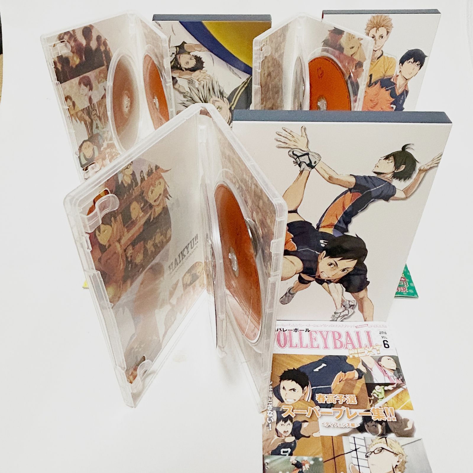 全巻収納Box付き ハイキュー!!セカンドシーズン 初回全9巻セットDVD