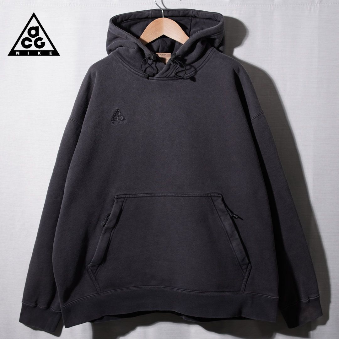 極上フェード ナイキ エーシージー NIKE ACG パーカー XL ブラック