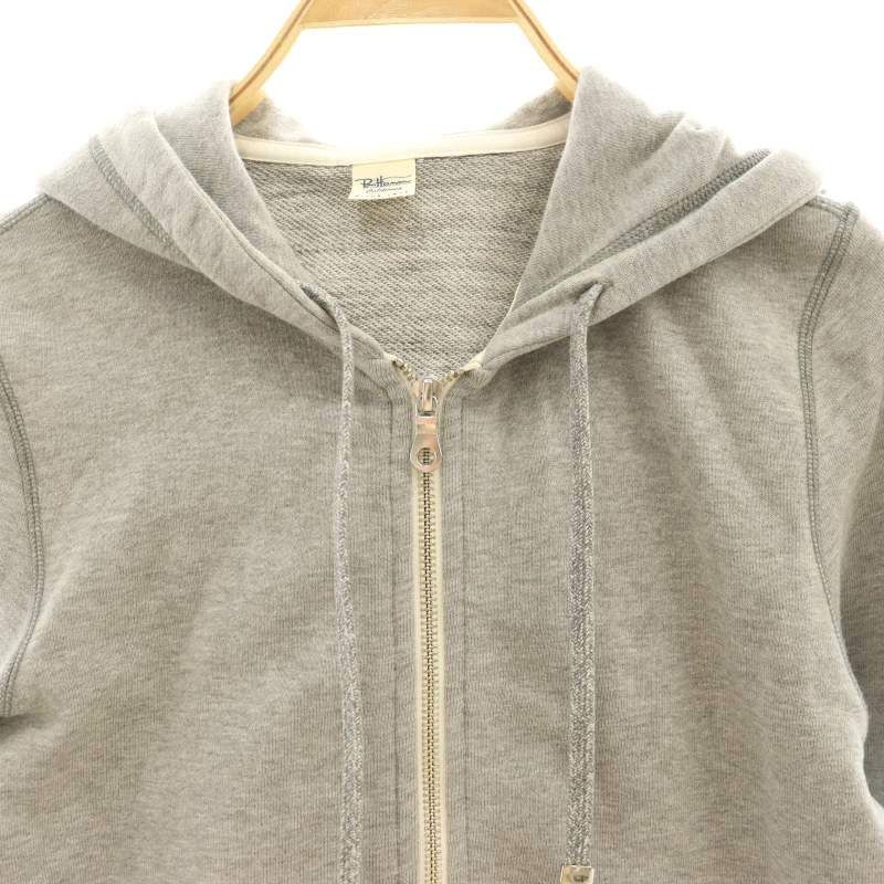 ロンハーマン Ron Herman ジップアップ パーカー フード S グレー /CX