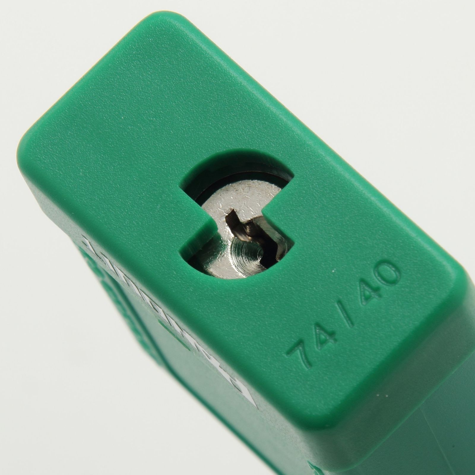 パンドウイット ロックアウト用非電導性パドロック 南京錠 緑 PSL-8 GR