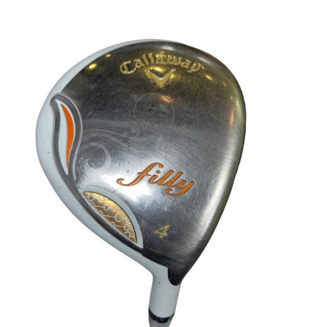 美品レディースCallaway filly フェアウェイウッド4WシャフトL 中古】 キャロウェイ filly(2015) 4W レディース フェアウェイウッド