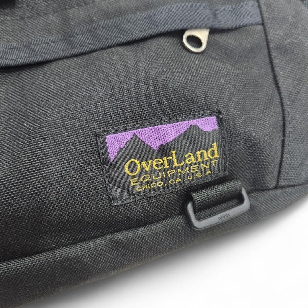 OverLand 90s 旧タグ ヴィンテージ ボディバッグ USA製 ブラック