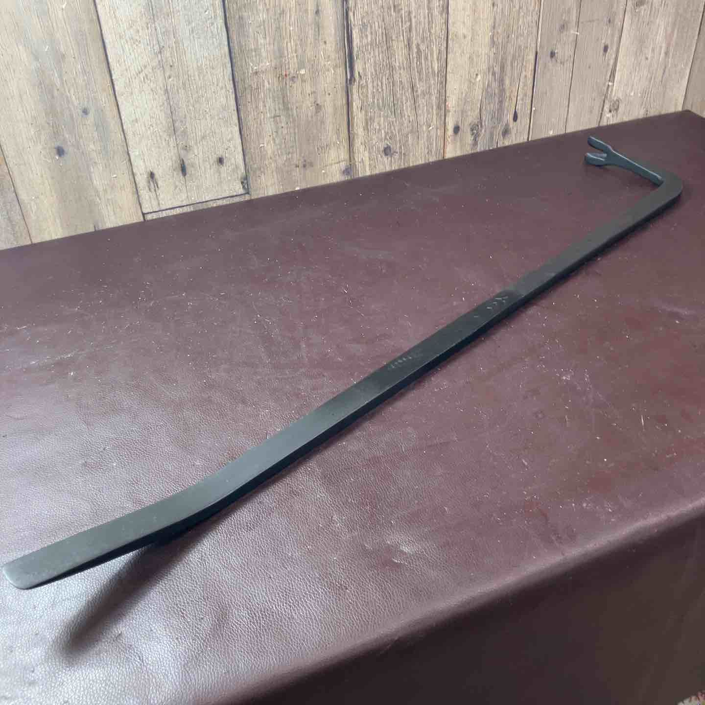  品 かじ寅バール850 mm バール てこ ハンマー てこ 打刻