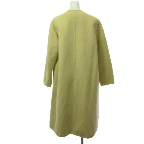 セルフォード CWFC201002 ノーカラーコート ロング イエロー 黄色 F  