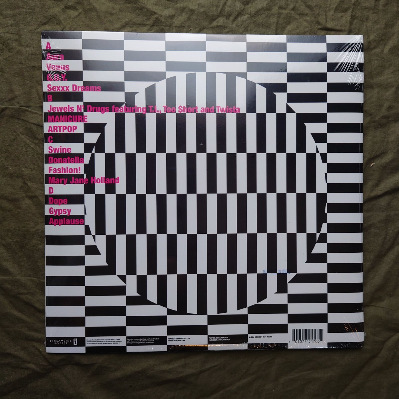 未開封新品 2019年 米国 本国盤 レディー・ガガ Lady Gaga 2枚組LP