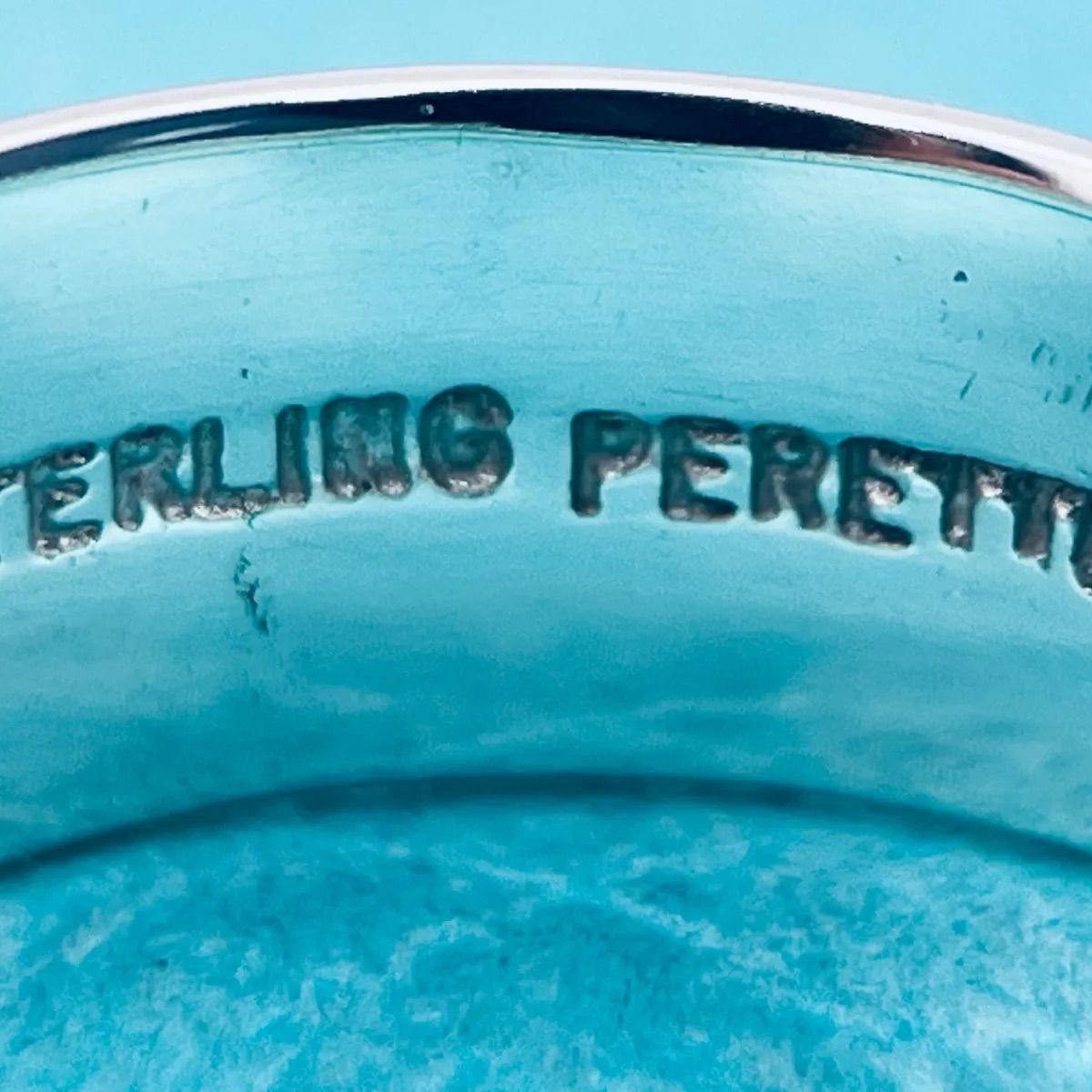 a202 美品 Tiffany&Co. ティファニー カーブド ハート リング シルバー