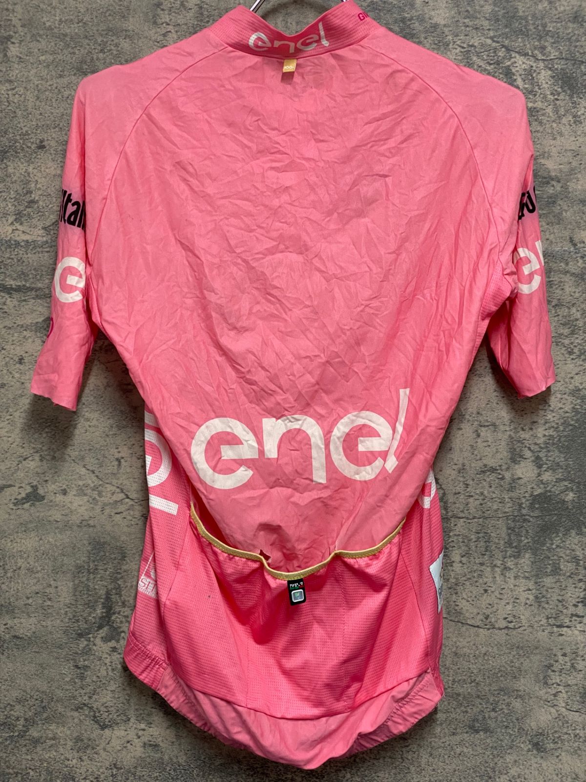 JU561 サンティーニ Santini 半袖 サイクルジャージ ピンク S GIRO D