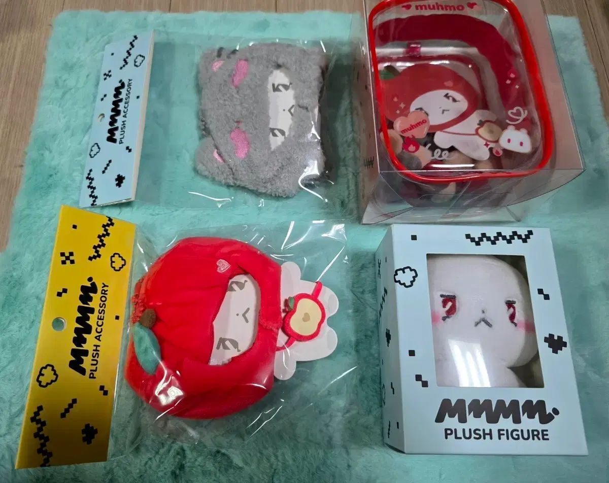 므메미무 므모 ぬいぐるみ 帽子 ポーチ セット