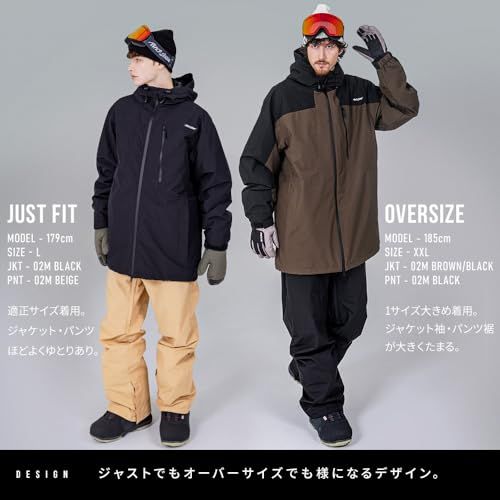 ＢＬＡＣＫ ＳＮＯＷ スノボウェア 上下セット メンズ スノーボードウェア × ブラックスノー 佐藤大樹 スキーウェア スノボー 6 d 0 bdfb 3