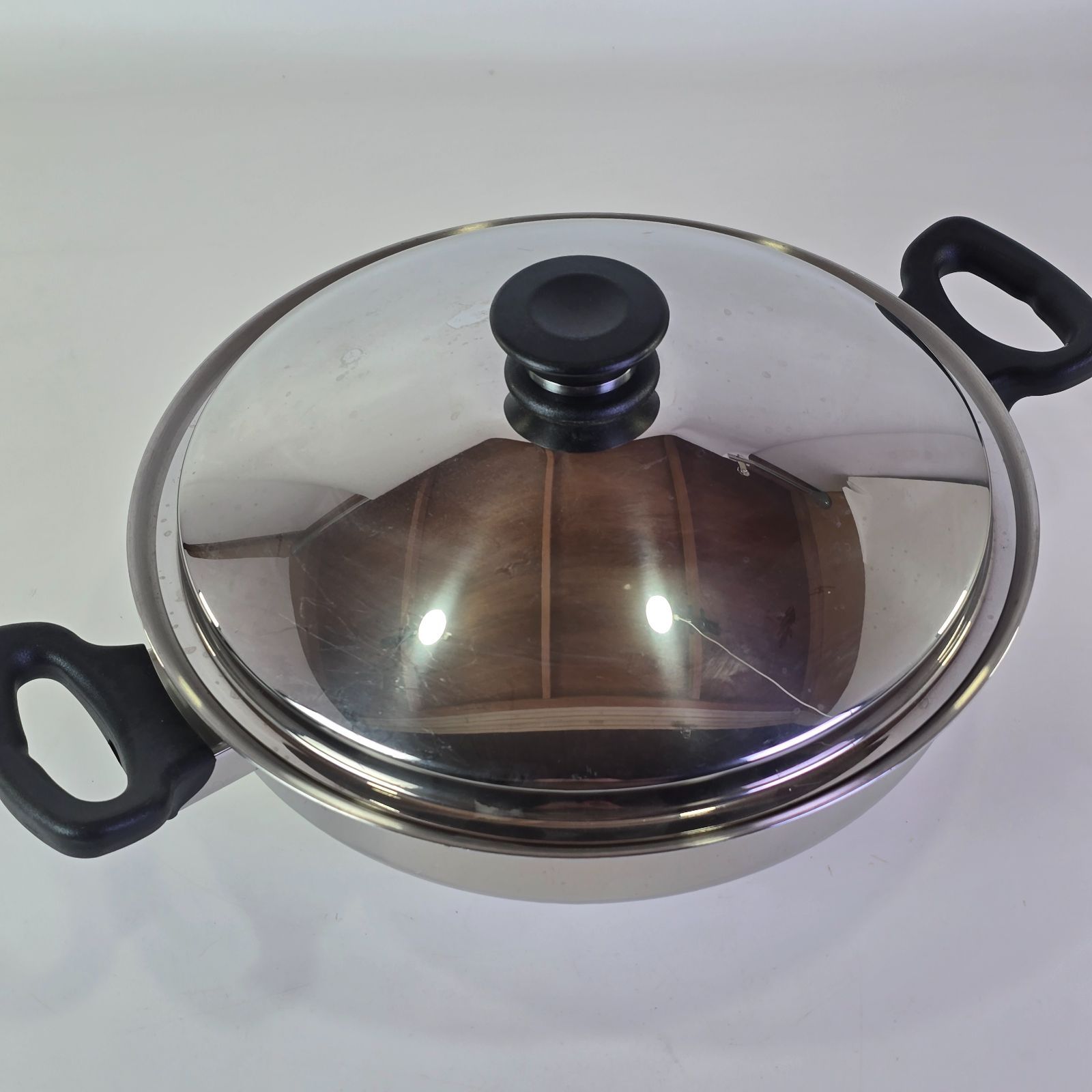 AMWAY Queen Wok アムウェイ 調理器具 ステンレス 両手鍋 ウォック