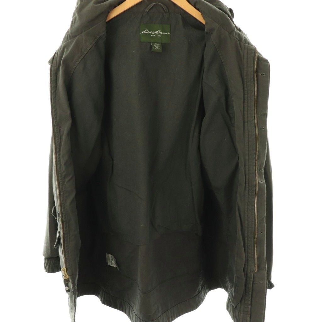 エディーバウアー EDDIE BAUER モッズコート アウター フード コットン