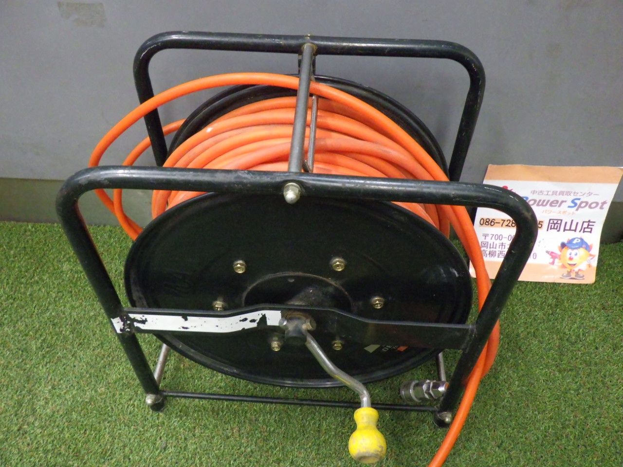  時エア漏れなし MAX マックス ホースドラム UD-730 常圧ホース 品 エアーホース リール エアーツール