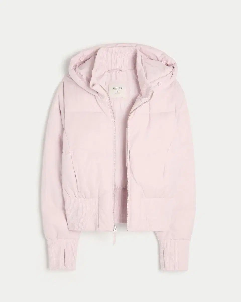 ホリスター ピンク ファー ダウン アウター M - メルカリ