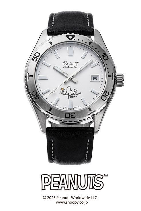 未使用 オリエント ピーナッツ スヌーピー コラボレーションモデル RN AC0Q08S
