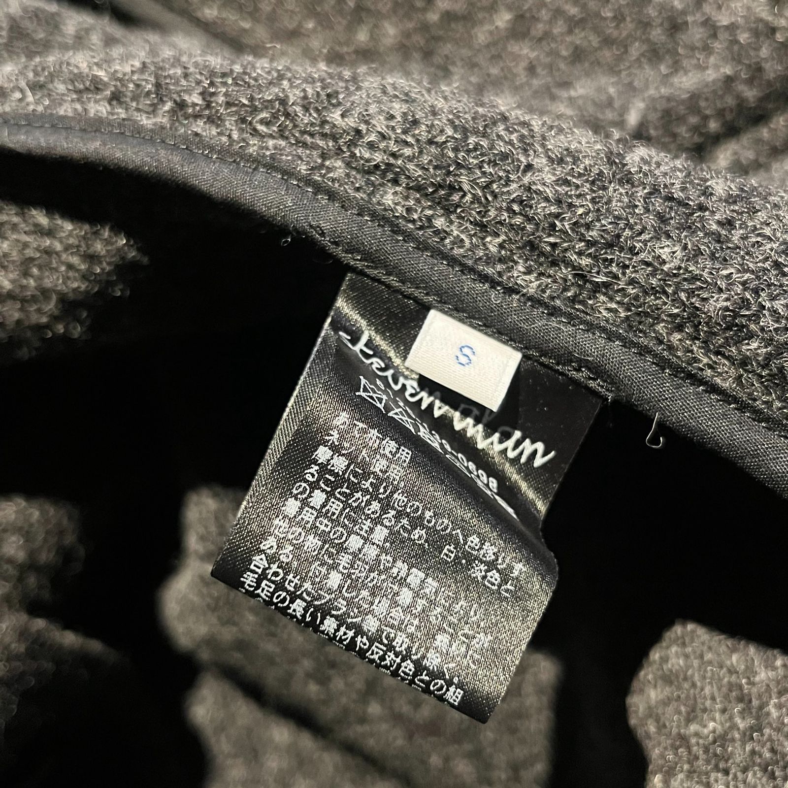 steven alan KNIT FLEC HALF BALMACAAN COAT S スティーブンアラン