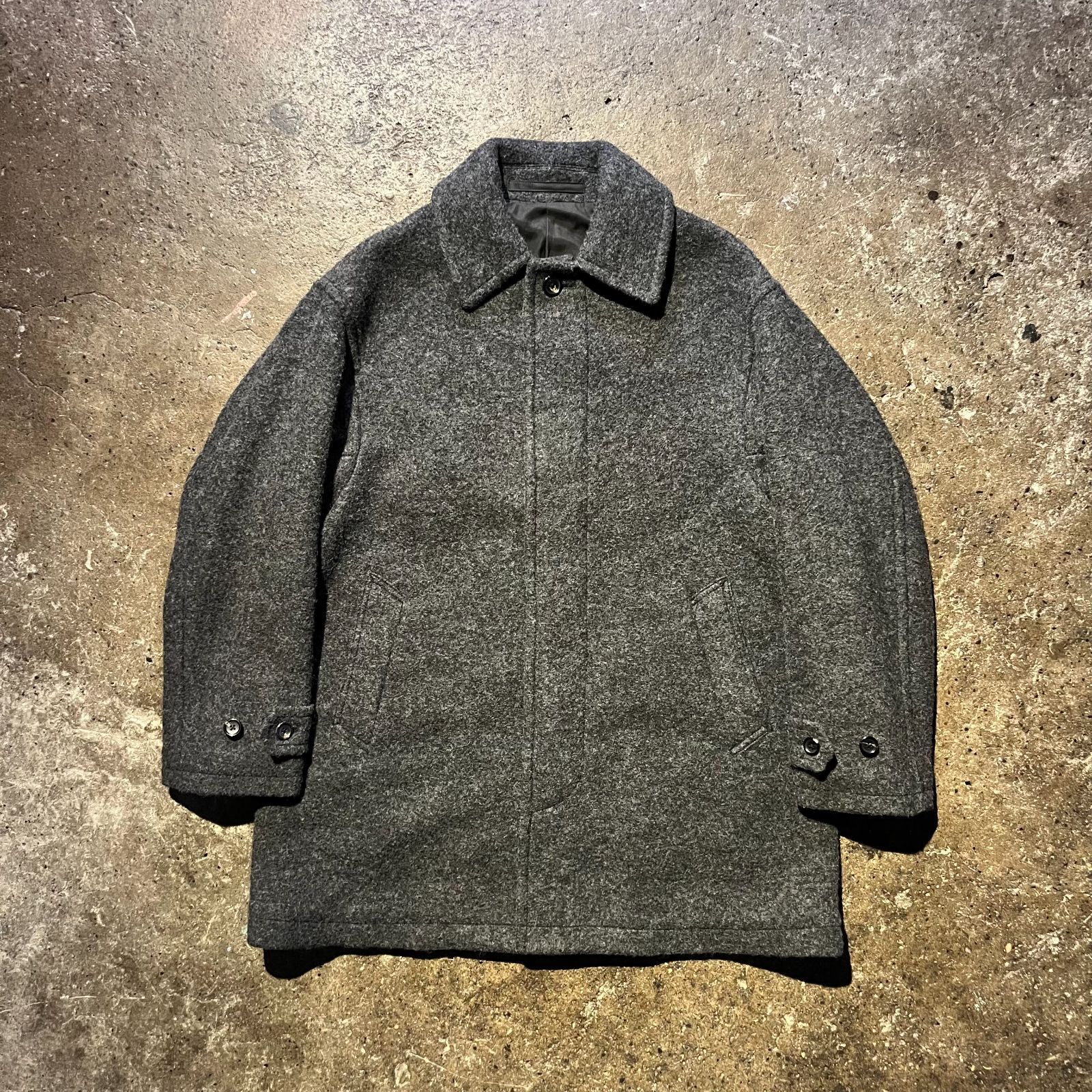 steven alan KNIT FLEC HALF BALMACAAN COAT S スティーブンアラン