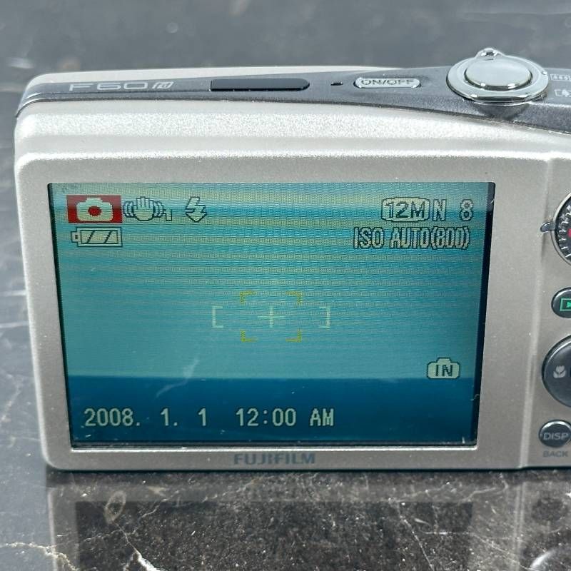 FUJIFILM FinePix F60fd シルバー コンパクトデジタルカメラ 1200万