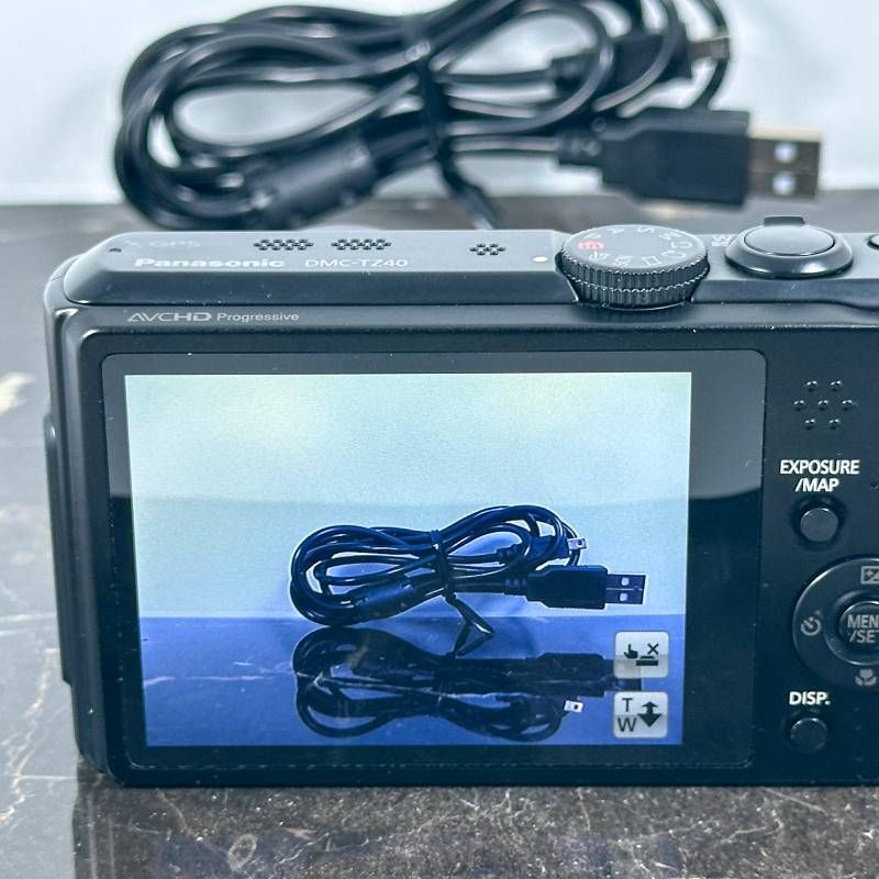 Panasonic LUMIX DMC-TZ40 ブラック 1810万画素 20倍ズーム LEICA