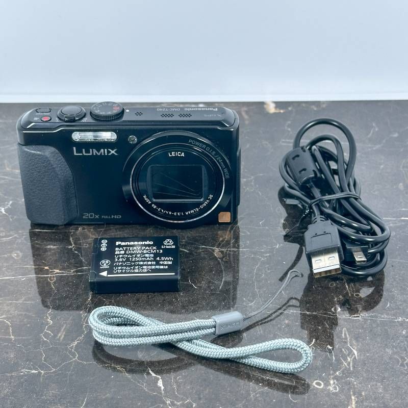 Panasonic LUMIX DMC-TZ40 ブラック 1810万画素 20倍ズーム LEICA
