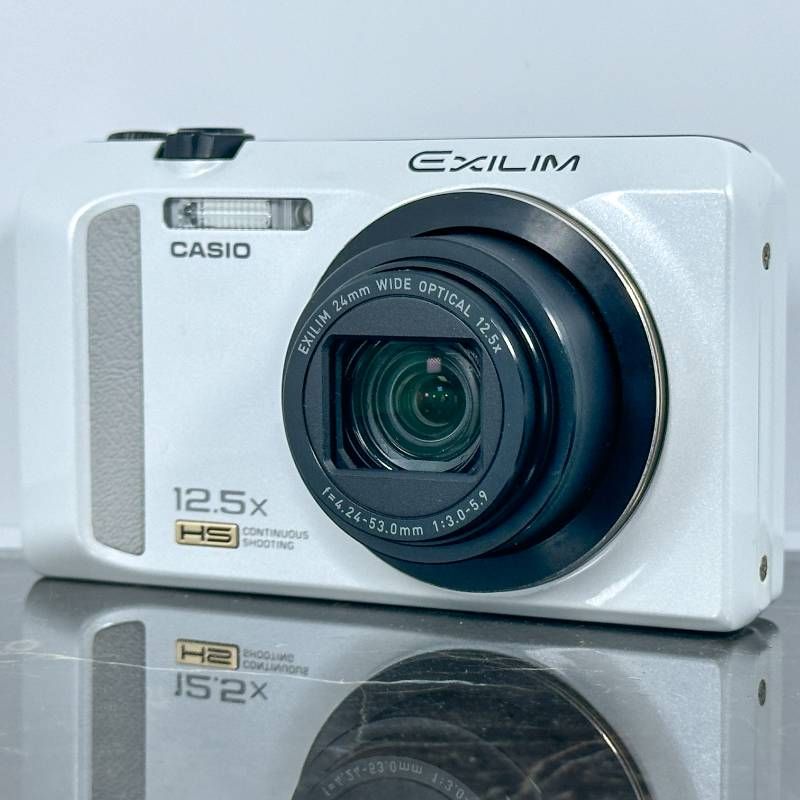 CASIO EXILIM EX-ZR200 ホワイト コンパクトデジタルカメラ 1610万画素