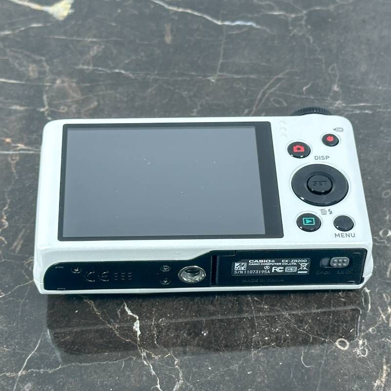美品✨ CASIO EXILIM EX-ZR200 ホワイト 動作良好 CASIO Exilim EX-ZR200 White Superb | eBay