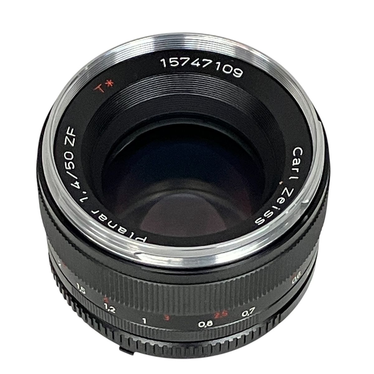 Carl Zeiss Planar 1.4/50 ZF T* Nikon F マウント カメラ レンズ 中古