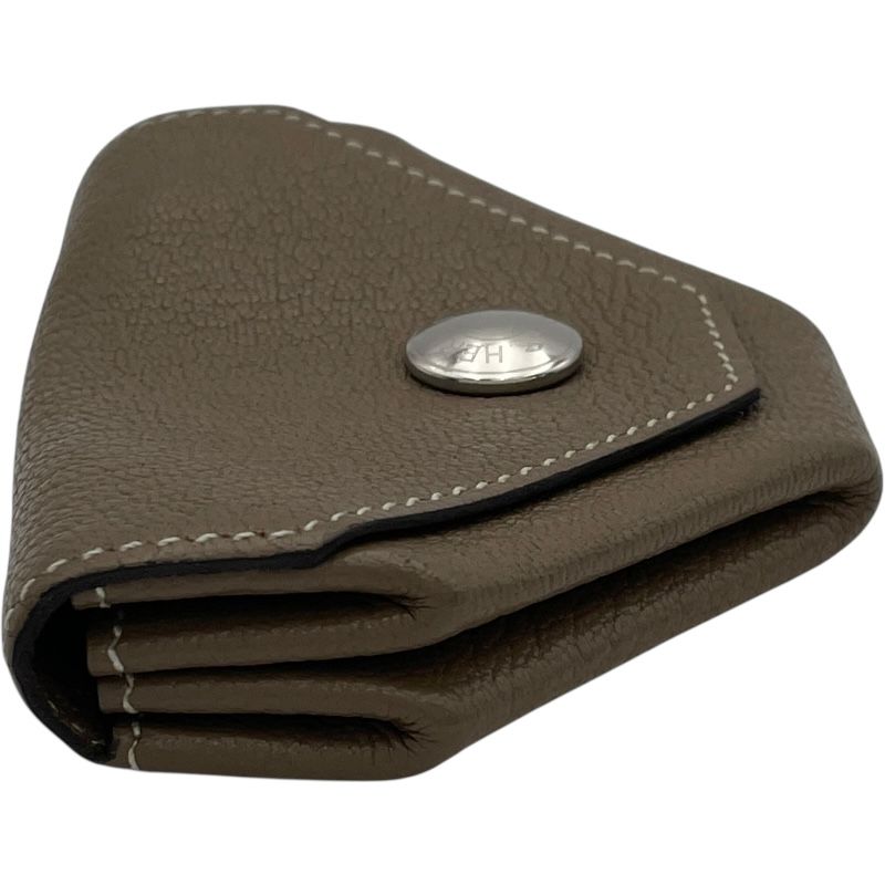 HERMES エルメス ルヴァンキャトル エトゥープ ケース 財布 エルメス HERMES ルヴァンキャトルコインケース D刻 エトゥープ SV金具