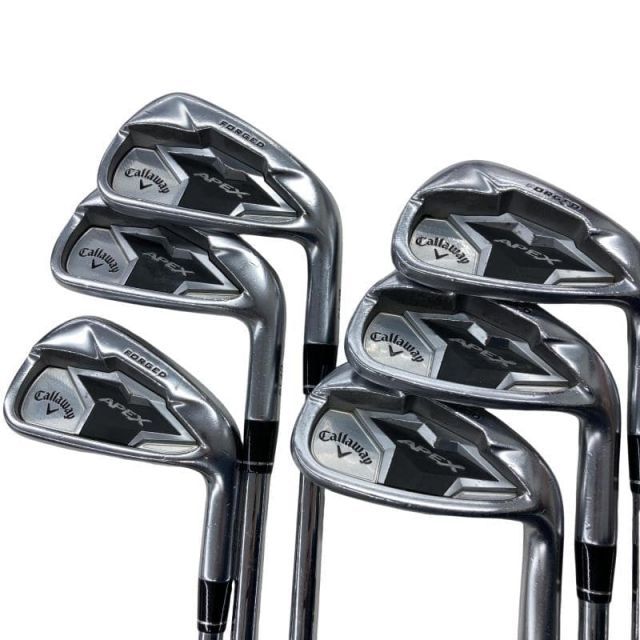 中古】 キャロウェイ APEX(2019) 6S アイアンセット IR リシャフト