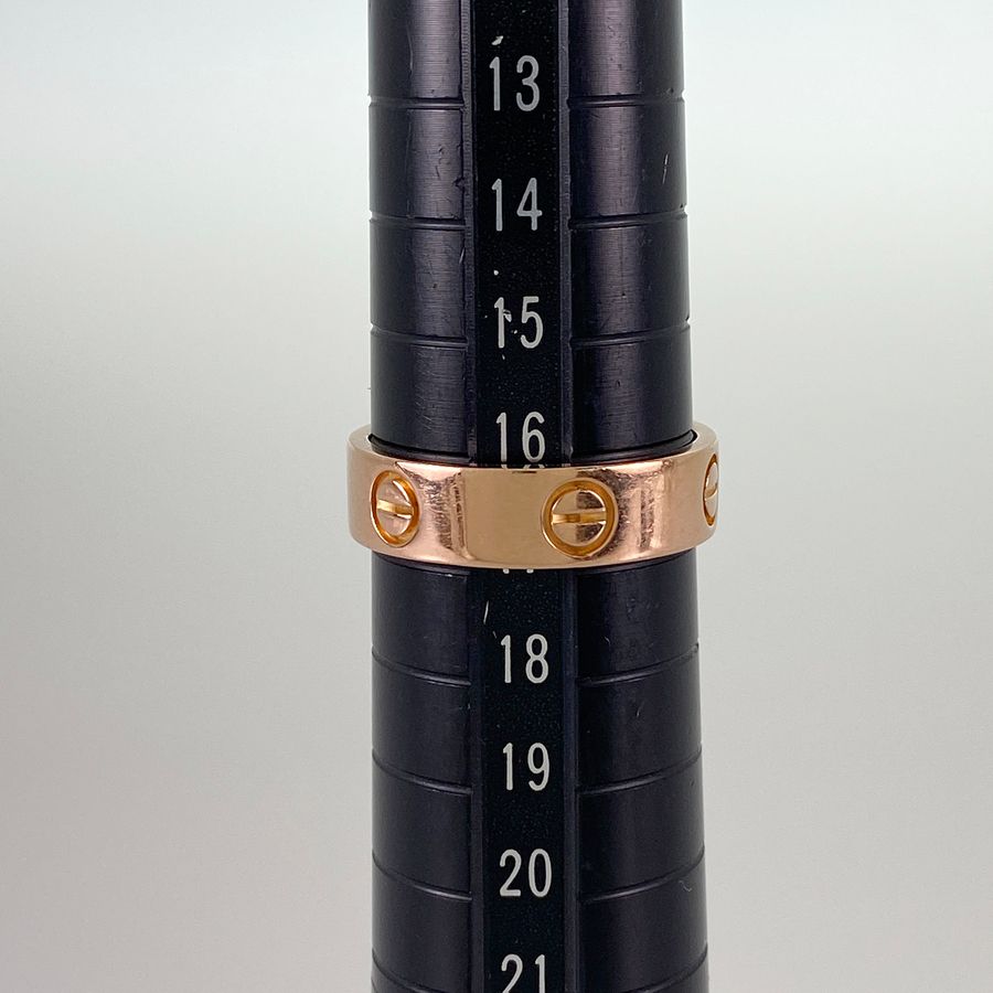 専用カルティエ ラブリング 18kwg 17号 カルティエ Cartier ラブ K18PG 17号(57) リング sss【中古】 - メルカリ