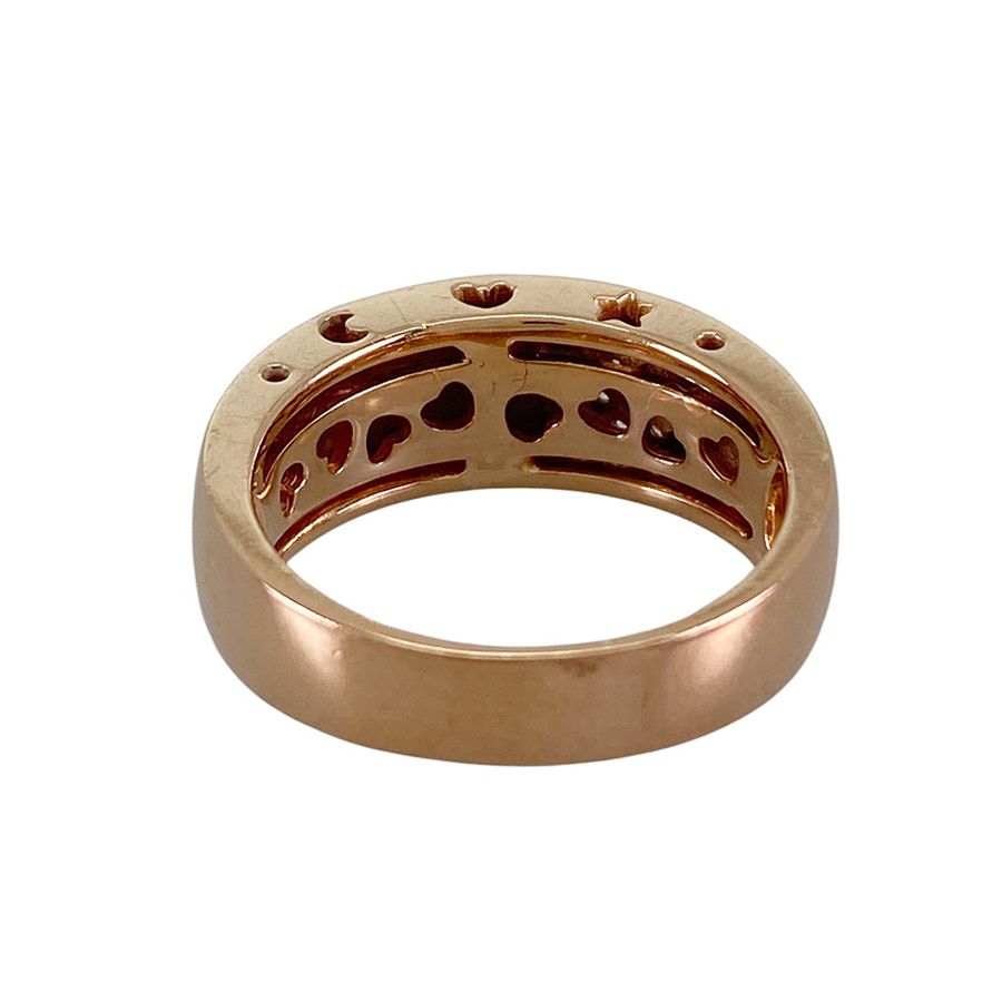 ポンテヴェキオ Ponte Vecchio K18PG ダイヤモンド 10号(50) リング