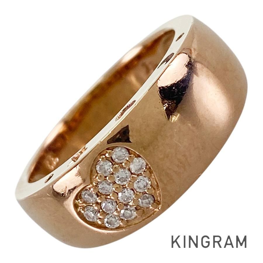 ポンテヴェキオ Ponte Vecchio K18PG ダイヤモンド 10号(50) リング