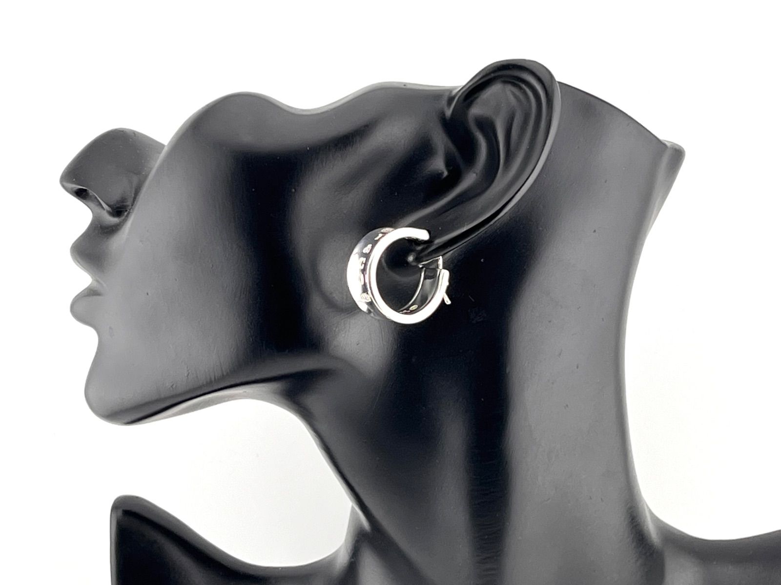 a205 希少 Tiffany&Co. ティファニー 1837 ワイド ナロー フープ 