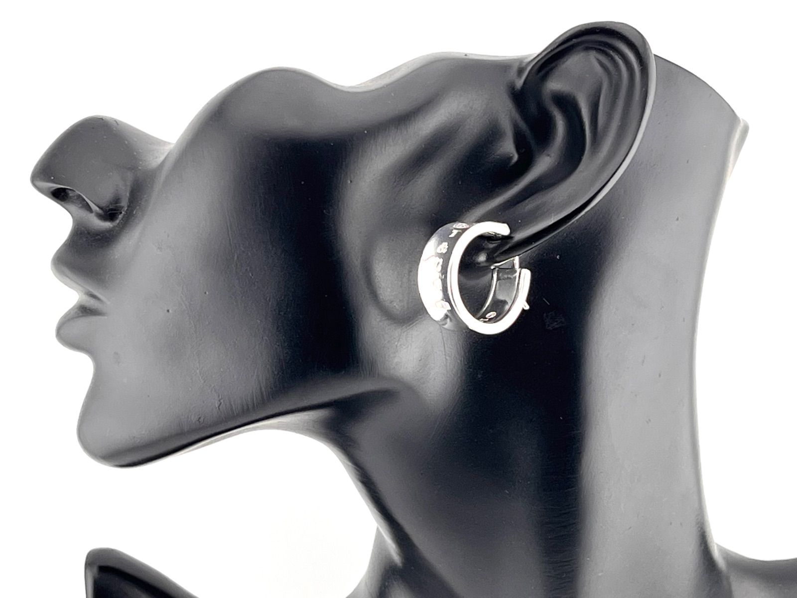 a205 希少 Tiffany&Co. ティファニー 1837 ワイド ナロー フープ