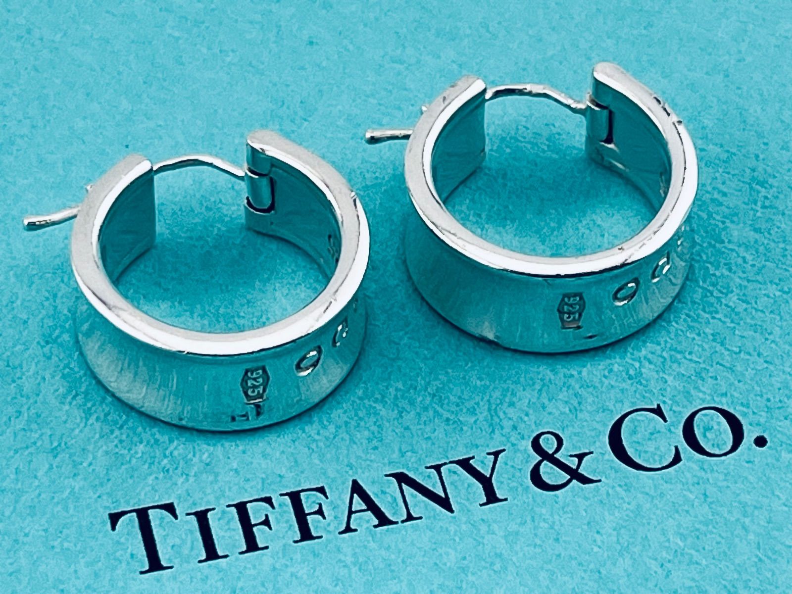 a205 希少 Tiffany&Co. ティファニー 1837 ワイド ナロー フープ