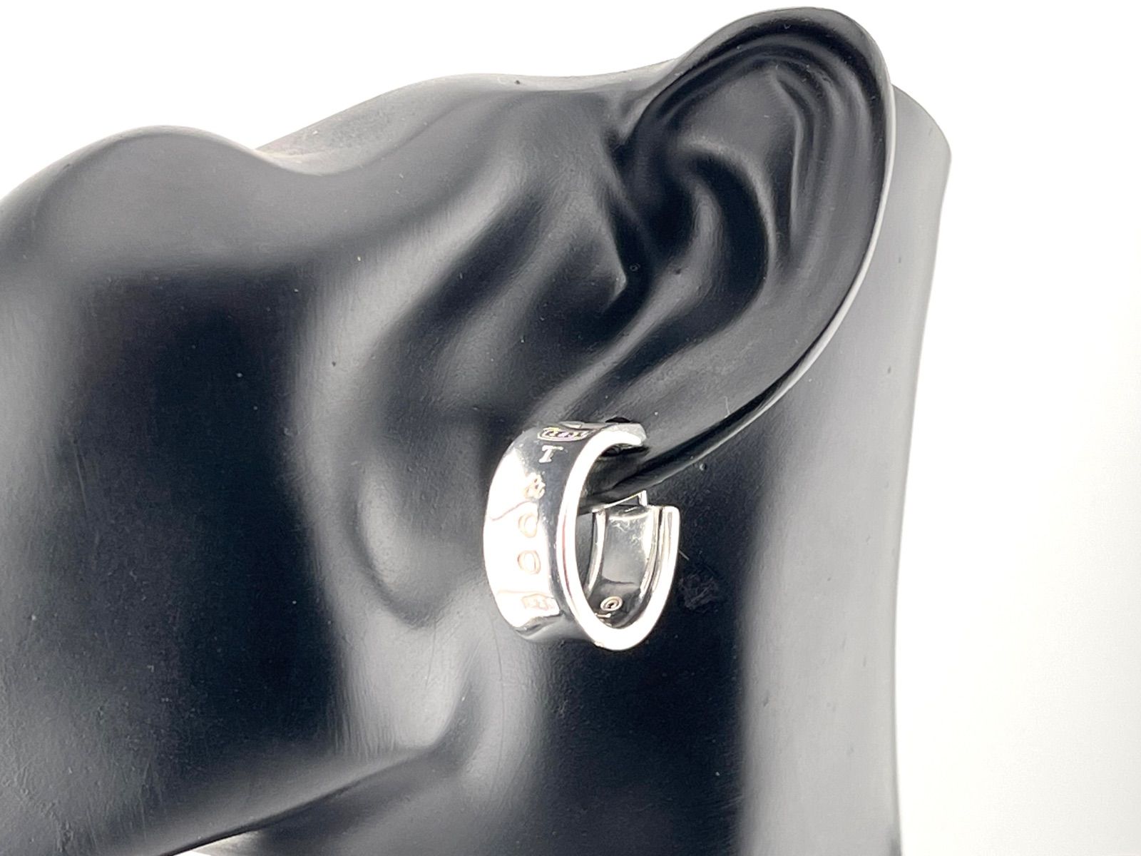 a205 希少 Tiffany&Co. ティファニー 1837 ワイド ナロー フープ