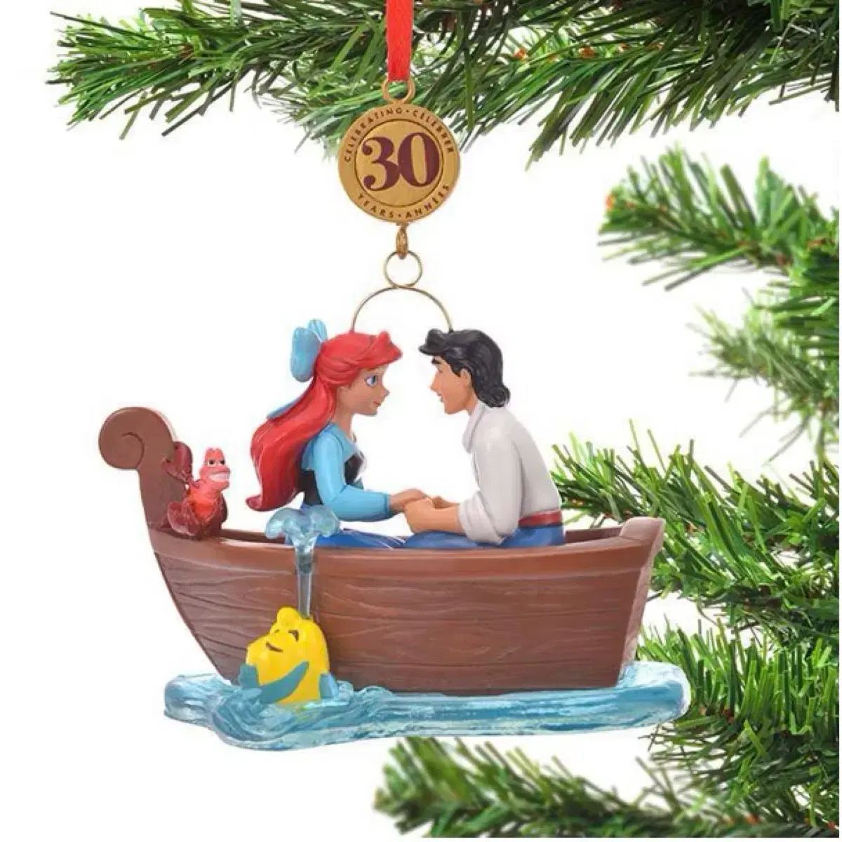 ディズニーストア30周年オーナメントセット ディズニーストア30周年のクリスマスはオリジナル缶オーナメントの