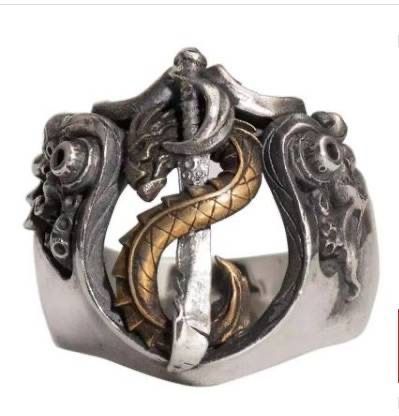 A182】リング メンズ レディース シルバー アクサセリー 指輪