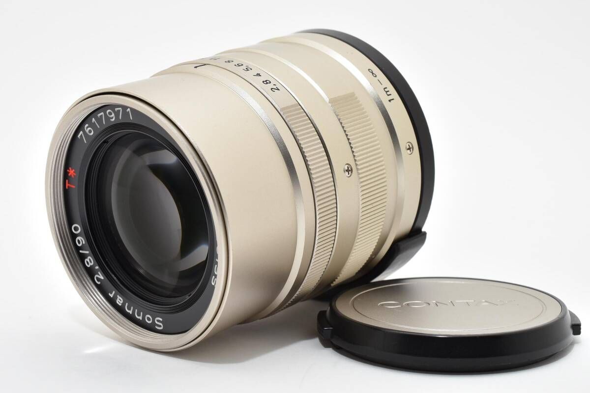 ★極美品★Contax Carl Zeiss Sonnar 90mm F2.8 ☆極上品☆コンタックス CONTAX Carl Zeiss Sonnar 90mm F2.8 T* G