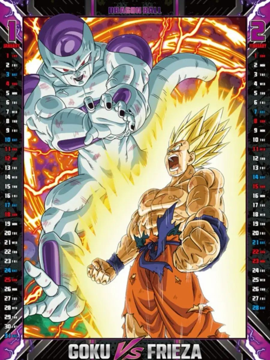 ドラゴンボール 2026 カレンダー A2 壁掛け型 (新品) - メルカリ