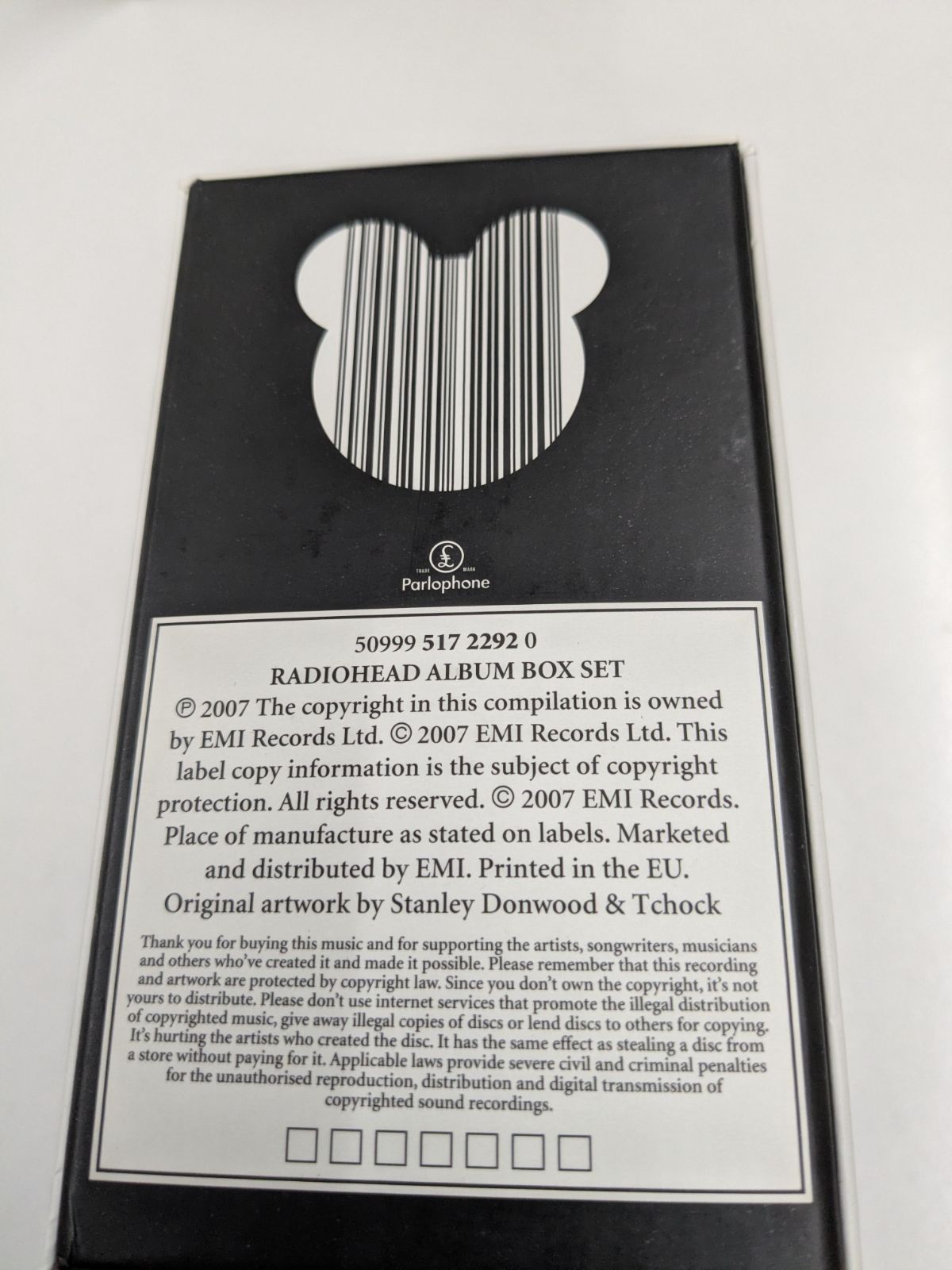 RADIOHEAD ALBUM BOX SET レディオヘッド 7CD ボックス / 管理7M2026