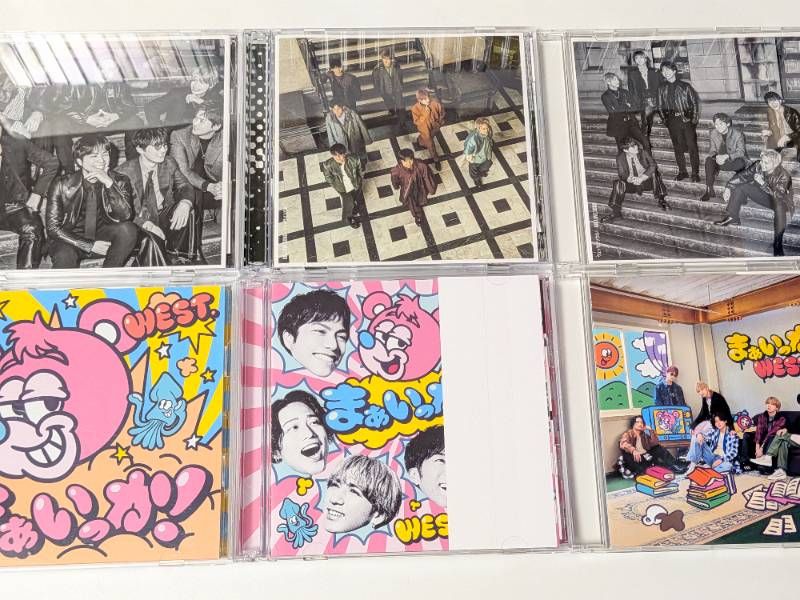 WEST. シングル66枚・アルバム30枚　計96枚　CDまとめ売り WEST. ジャニーズWEST CD・アルバム まとめ売り バ ラ売り⭕️