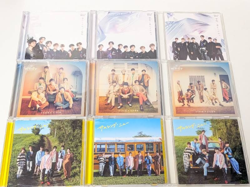 WEST. 全シングル・アルバム まとめ売り WEST. シングル、アルバム まとめ売り 【公式通販】