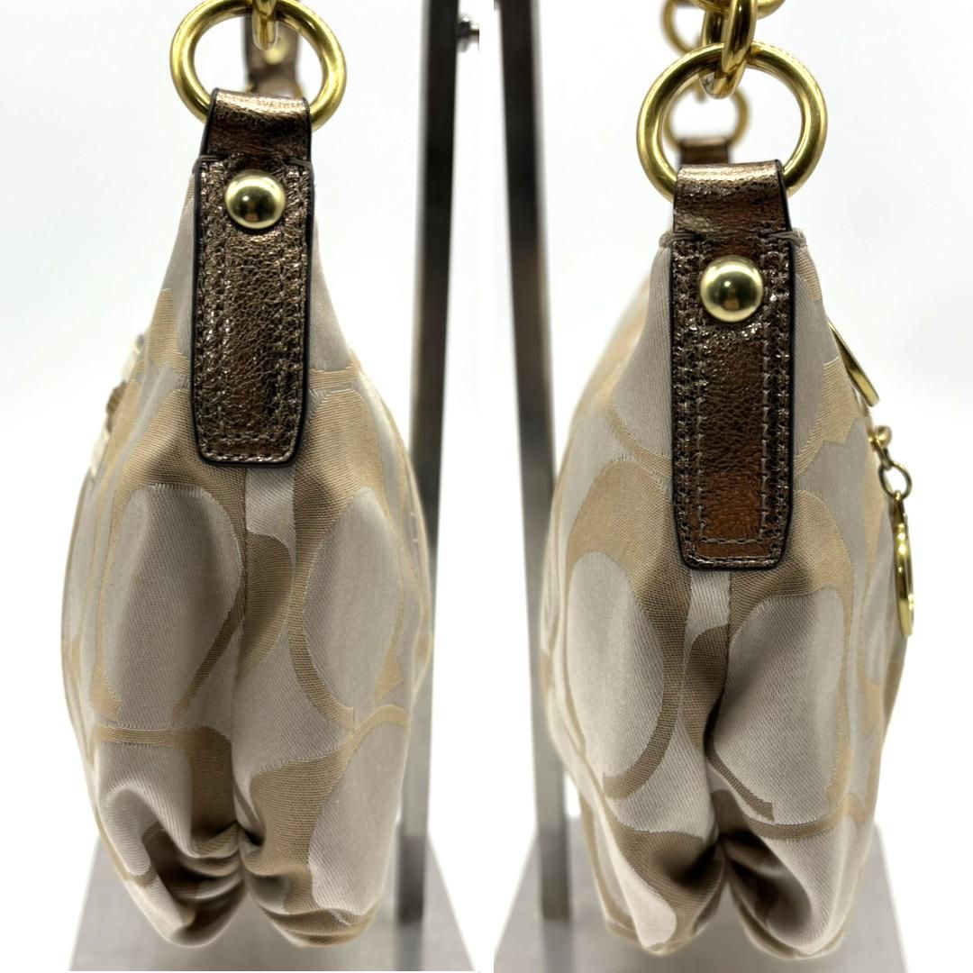 COACH コーチ ポピー ショルダーバッグ 2WAY アクセサリーポーチ