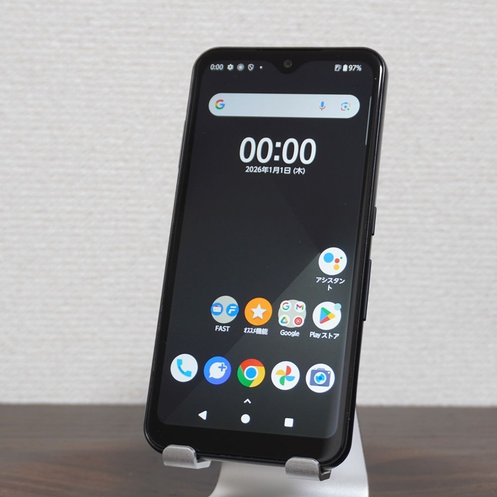 arrows We FCG01 ブラック 【 SIMフリー】 5G / 4G（LTE） FCNT 耐衝撃