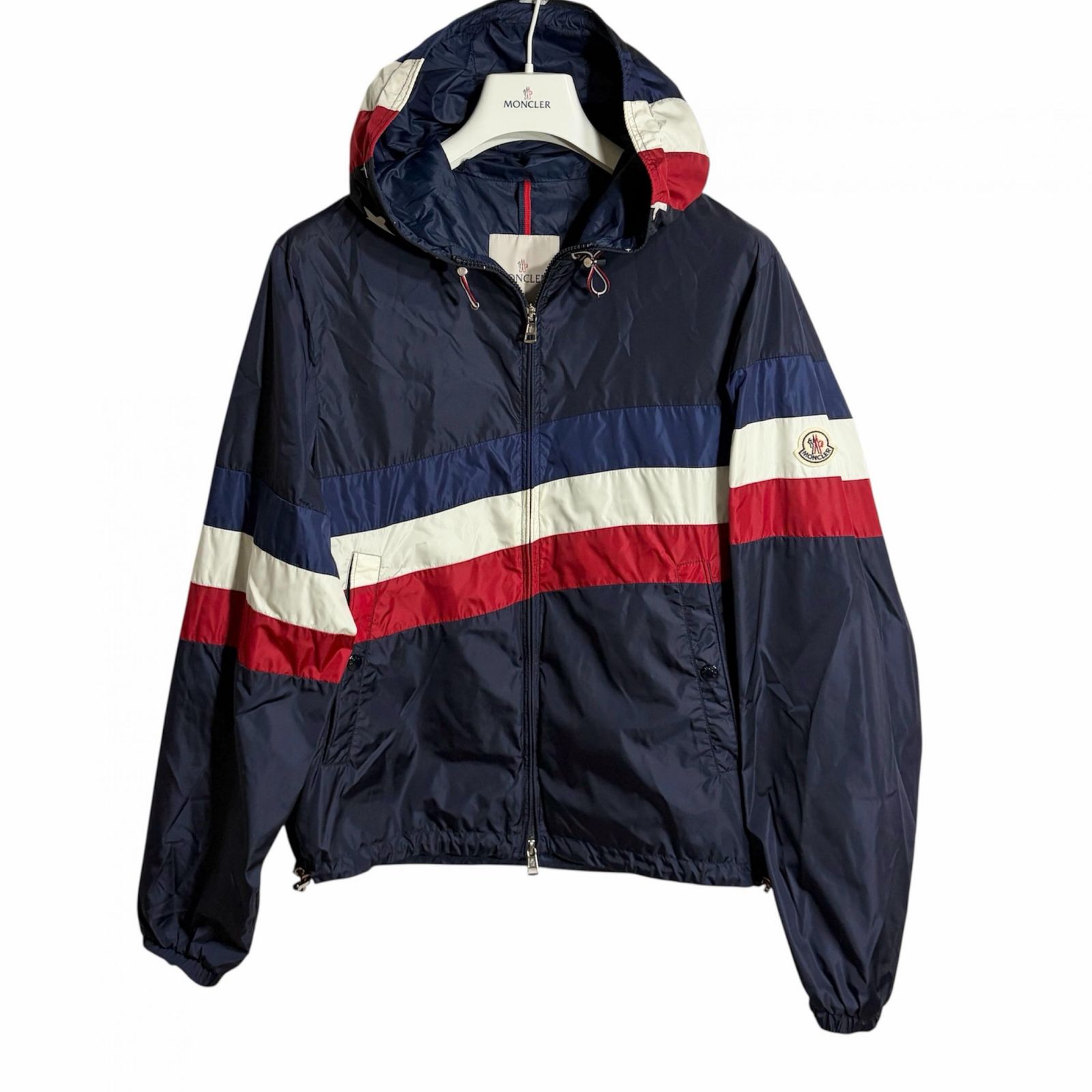 MONCLER/L (2) /ネイビー /ナイロンパーカー /型番E10914113685 54155 