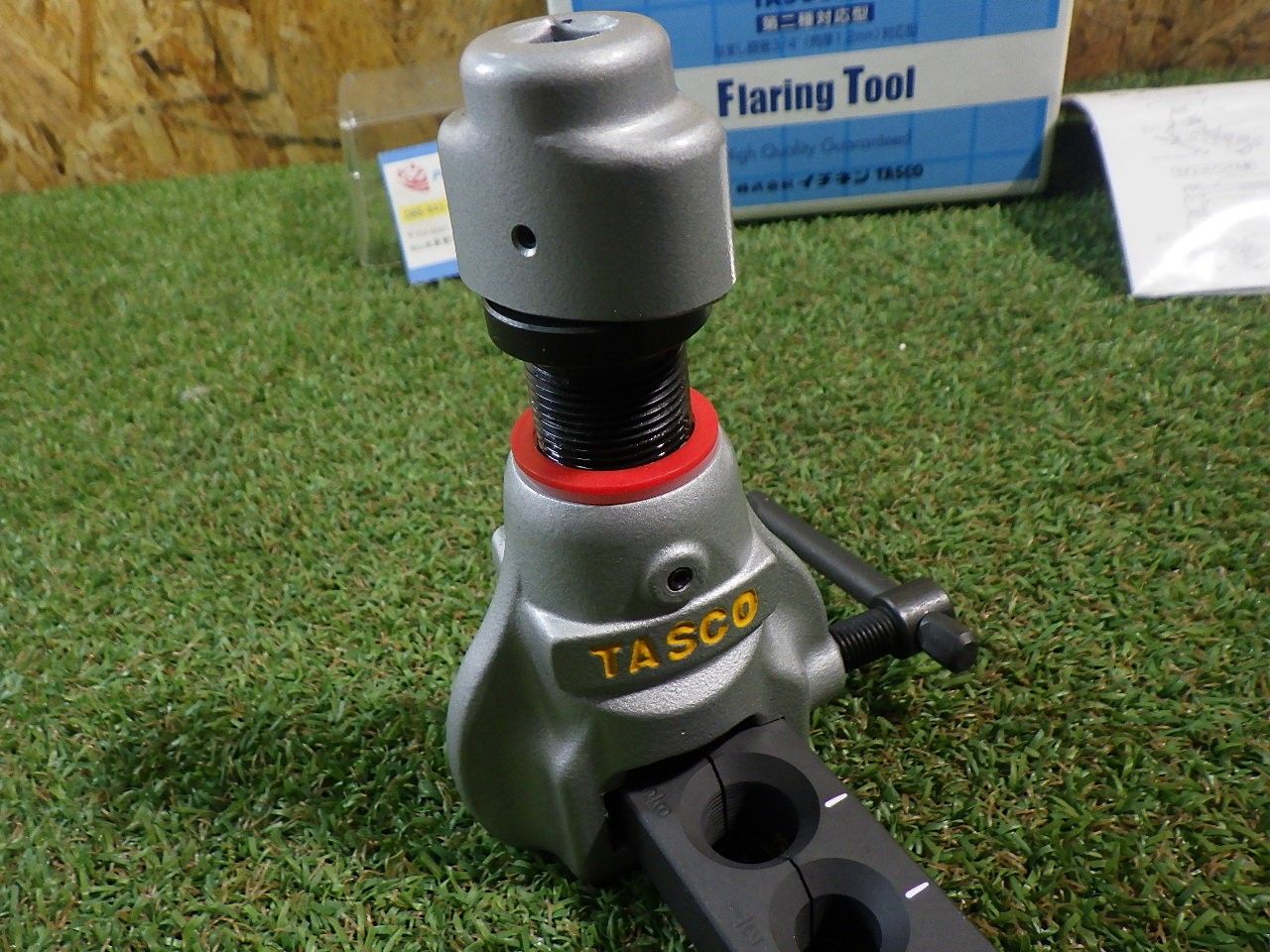 イチネンTASCO TA 550 WB ラチェット式フ ーツール エアコン配管 銅管 の端部をラッパ状に 品扱い 開封のみ