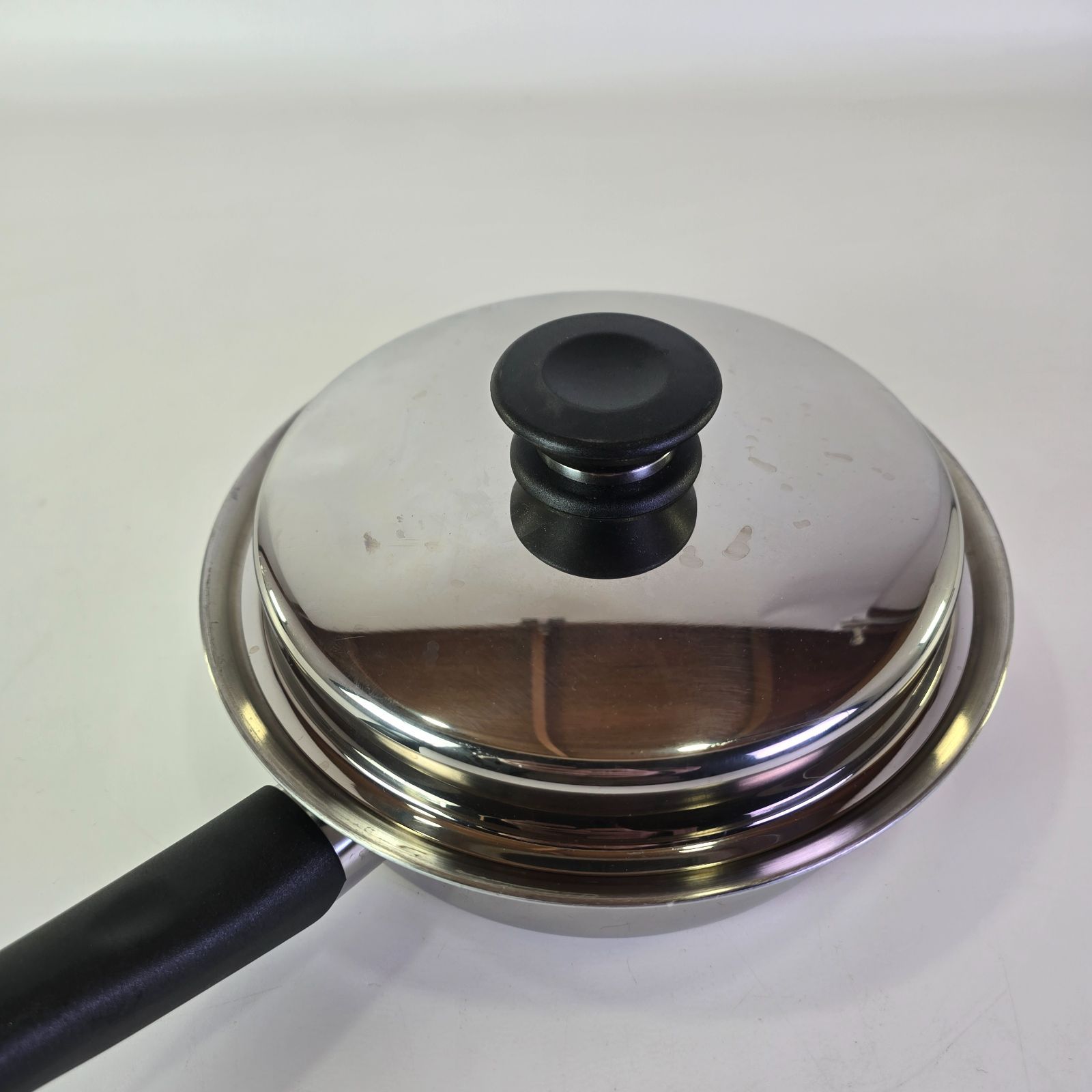 Amway アムウェイ 中フライパン 現行型 片手鍋 クイーン IH対応