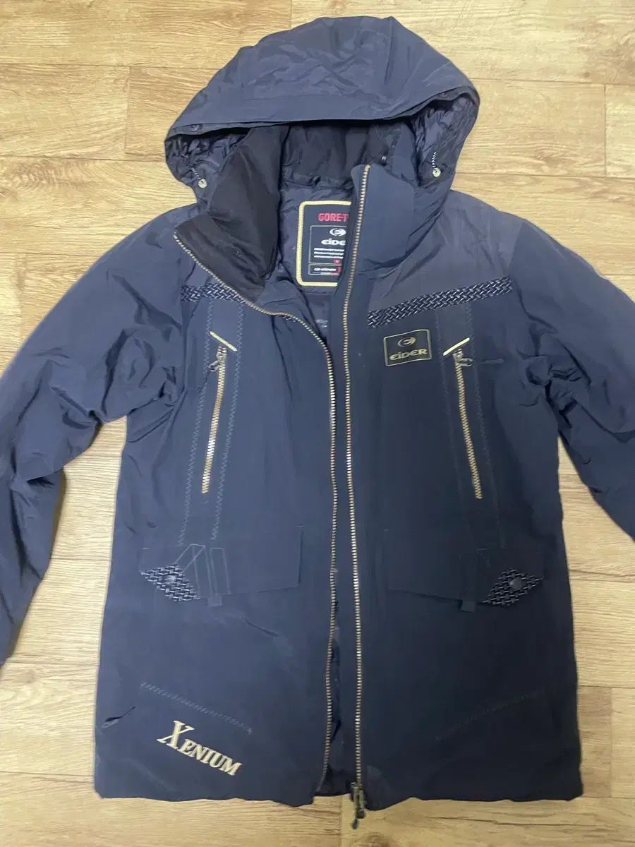 アイダー ジェニウム GORE-TEX ゴアテックス 防水 ジャケット ネイビー