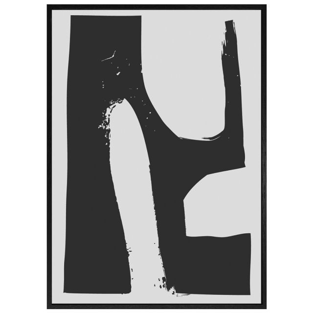 キャンバスアートパネル Sumi Abstract Art 31.5x43.5cm 抽象画 和